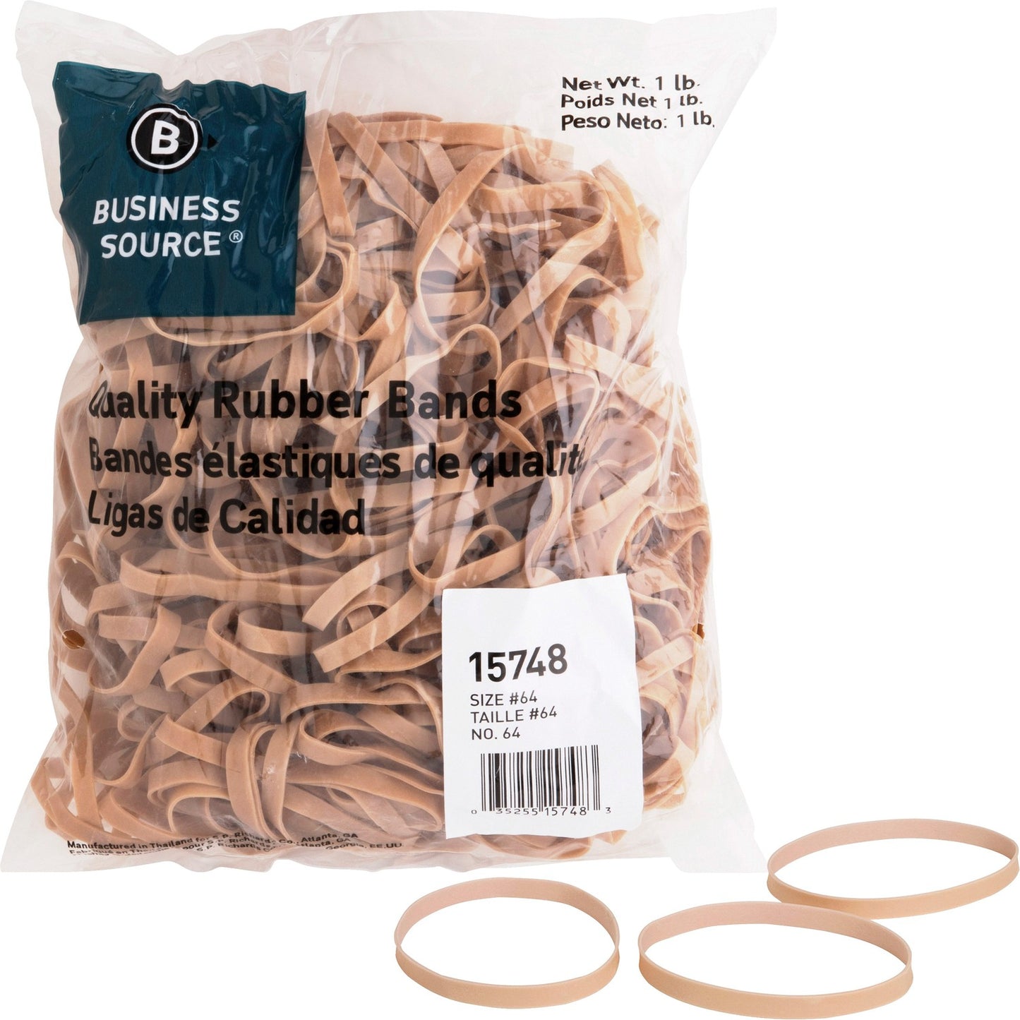 Business Source Quality Rubber Bands (15748)