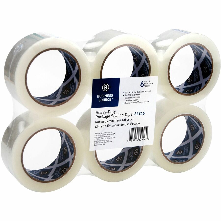 Business Source Heavy-duty Packaging/Sealing Tape (32946)