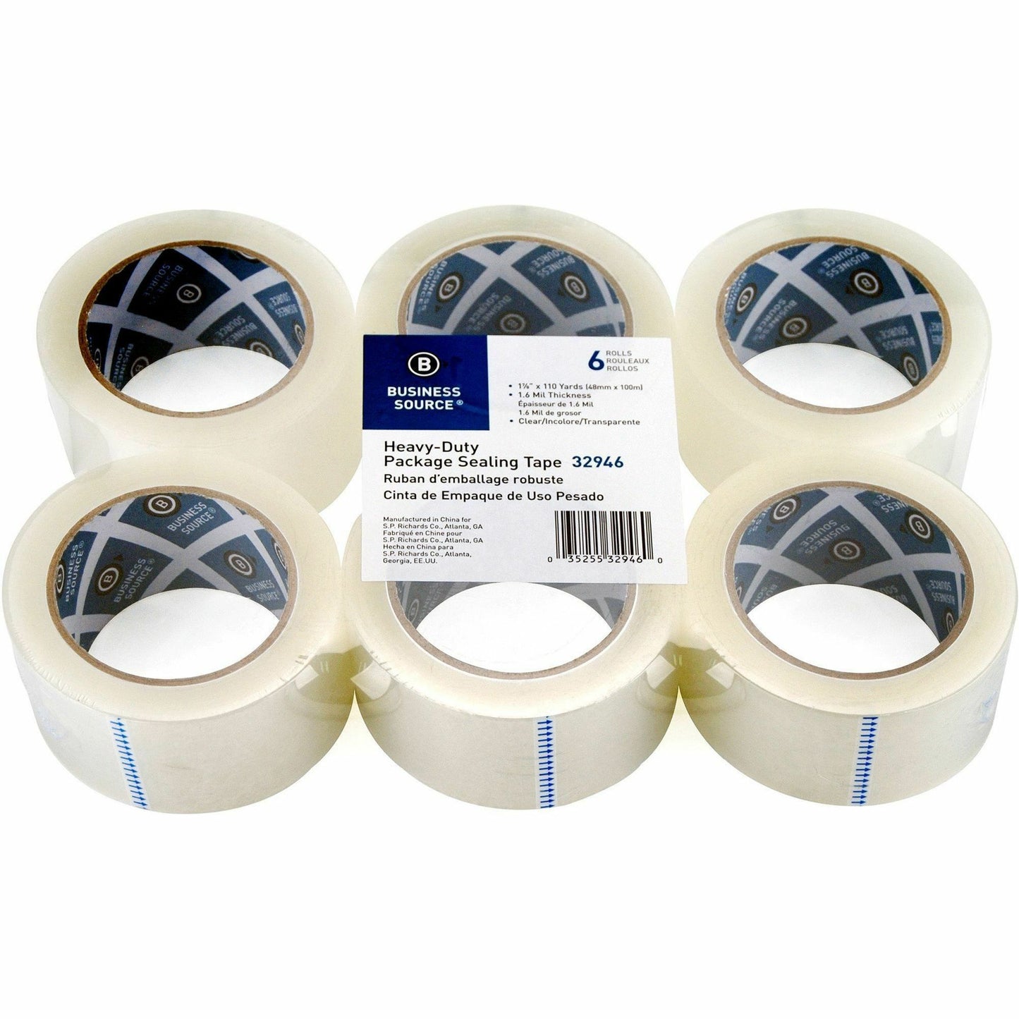 Business Source Heavy-duty Packaging/Sealing Tape (32946)