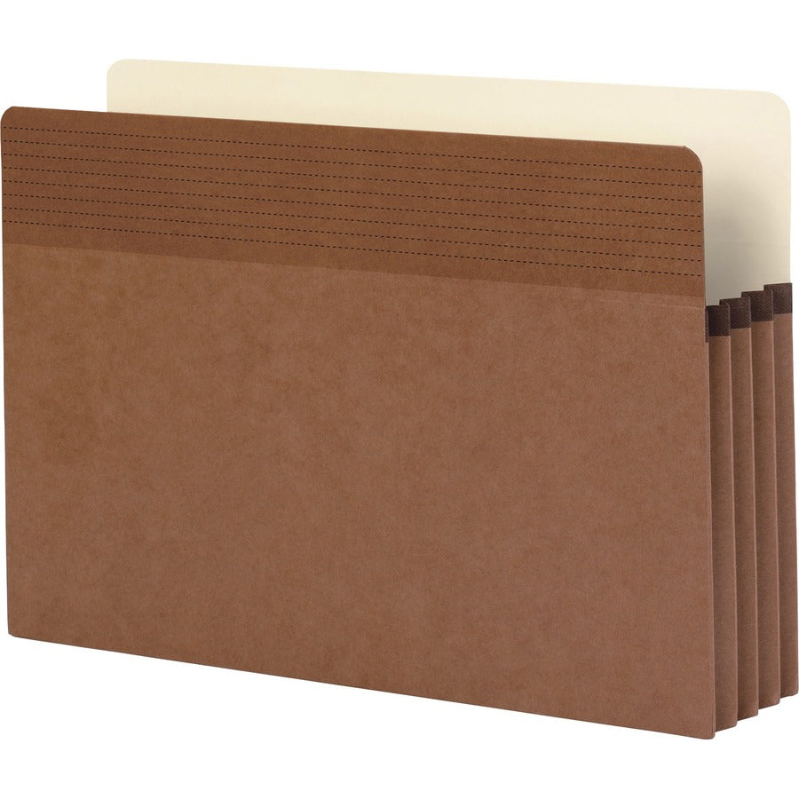 Business Source Straight Tab Cut Legal Recycled File Pocket (65794)