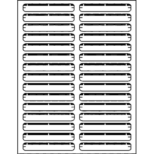 Business Source Laser/Inkjet Permanent File Folder Labels (26151)