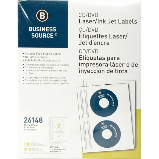 Business Source CD/DVD Labels (26148)