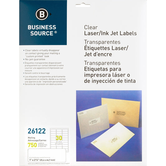 Business Source Mailing Address Labels (26122)