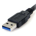 StarTech 10 Ft Black Superspeed Usb 3.0 Cable Ab (USB3SAB10BK)