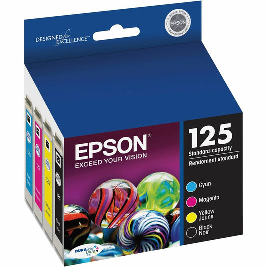 Epson DURABrite 125 Original Ink Cartridge (T125120BCS)