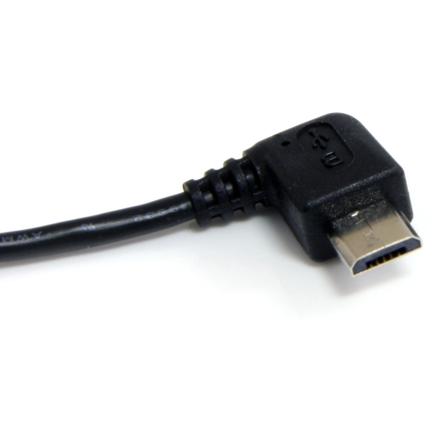 StarTech 1 Ft Usb To Right Angle Micro Usb Cable (UUSBHAUB1RA)