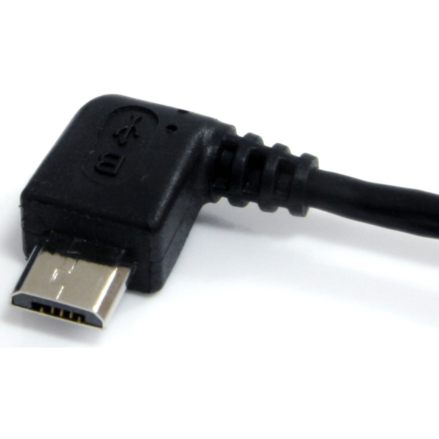 StarTech 1 Ft Usb To Left Angle Micro Usb Cable (UUSBHAUB1LA)