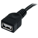 StarTech 10 Ft Black Usb Extension Cable A To A (USBEXTAA10BK)
