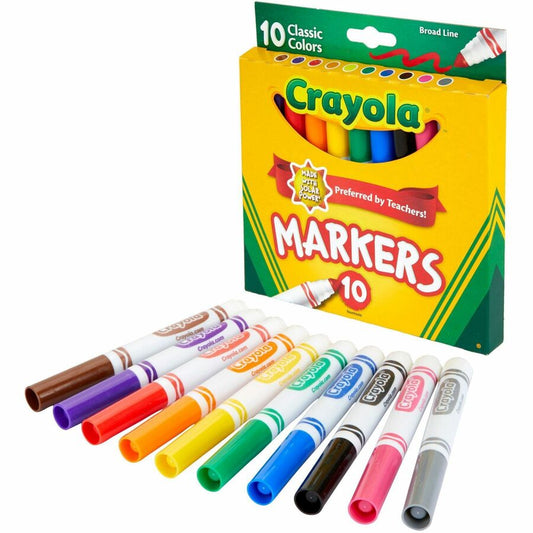 Crayola Classic Colors Broad Line Markers (587722)