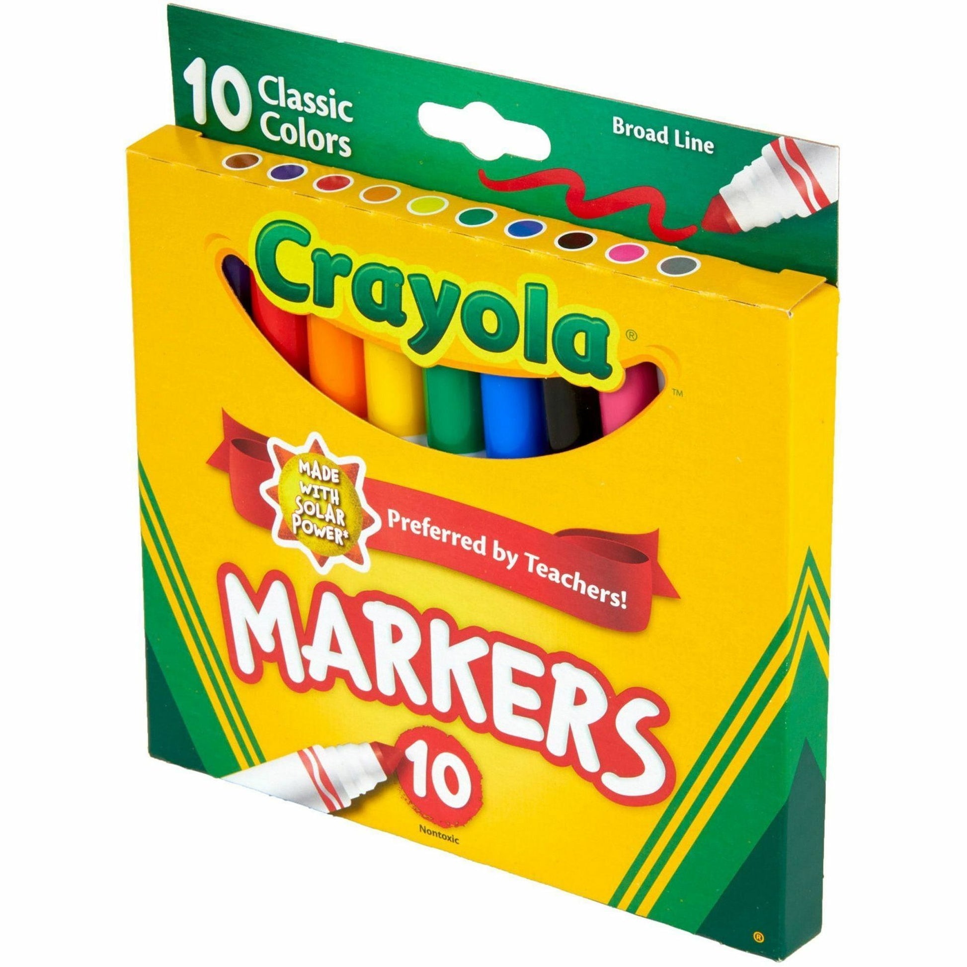 Crayola Classic Colors Broad Line Markers (587722)