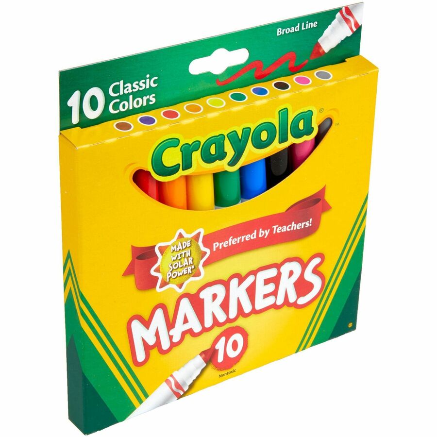 Crayola Classic Colors Broad Line Markers (587722)