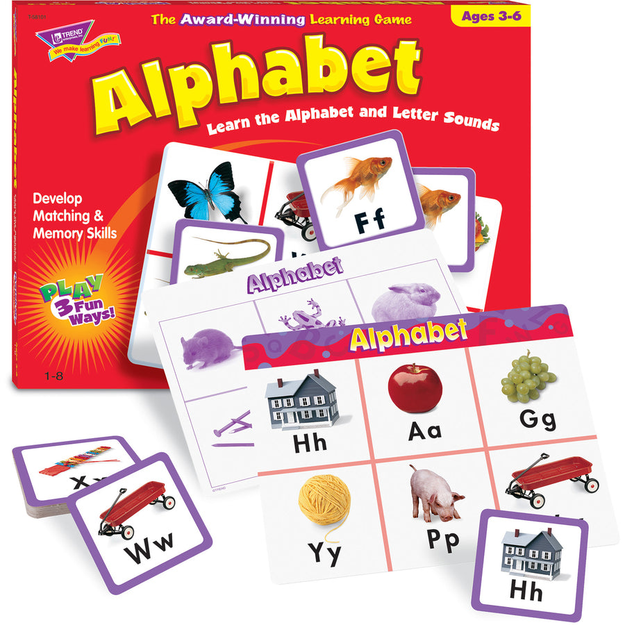 Trend Match Me Alphabet Learning Game (T58101)