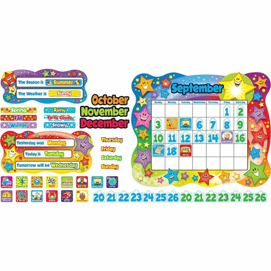 Trend Star Calendar Bulletin Board Set (T8194)