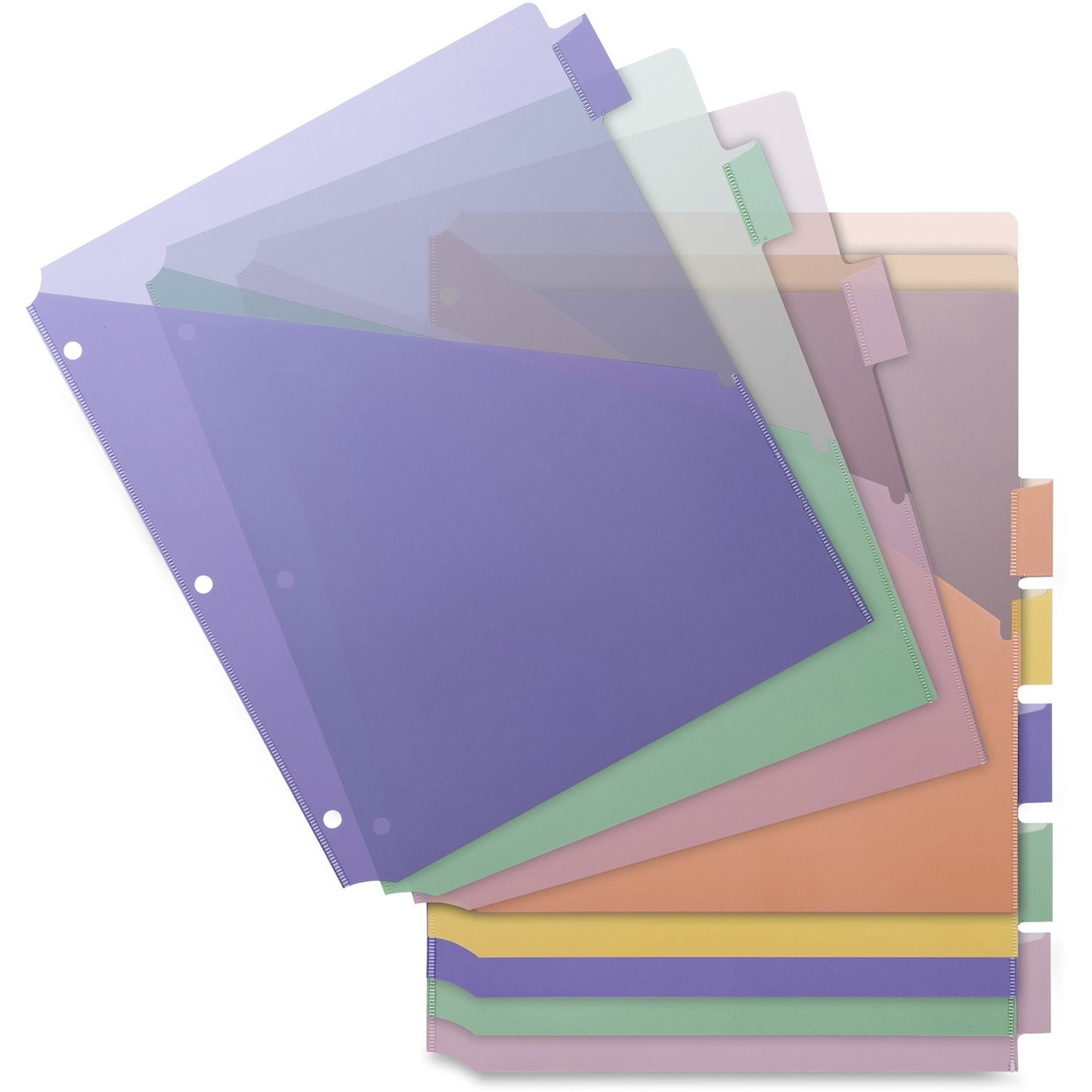 Business Source Double Pocket Index Dividers (32373)