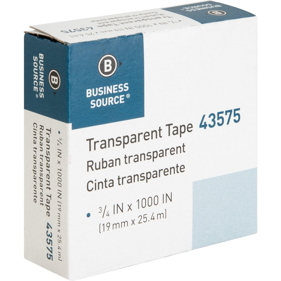 Business Source All-purpose Transparent Glossy Tape (43575)