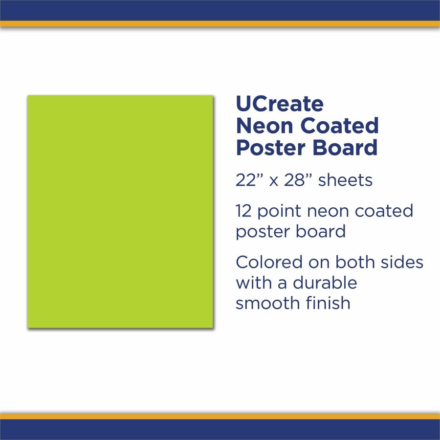 UCreate Neon Poster Board (54111)
