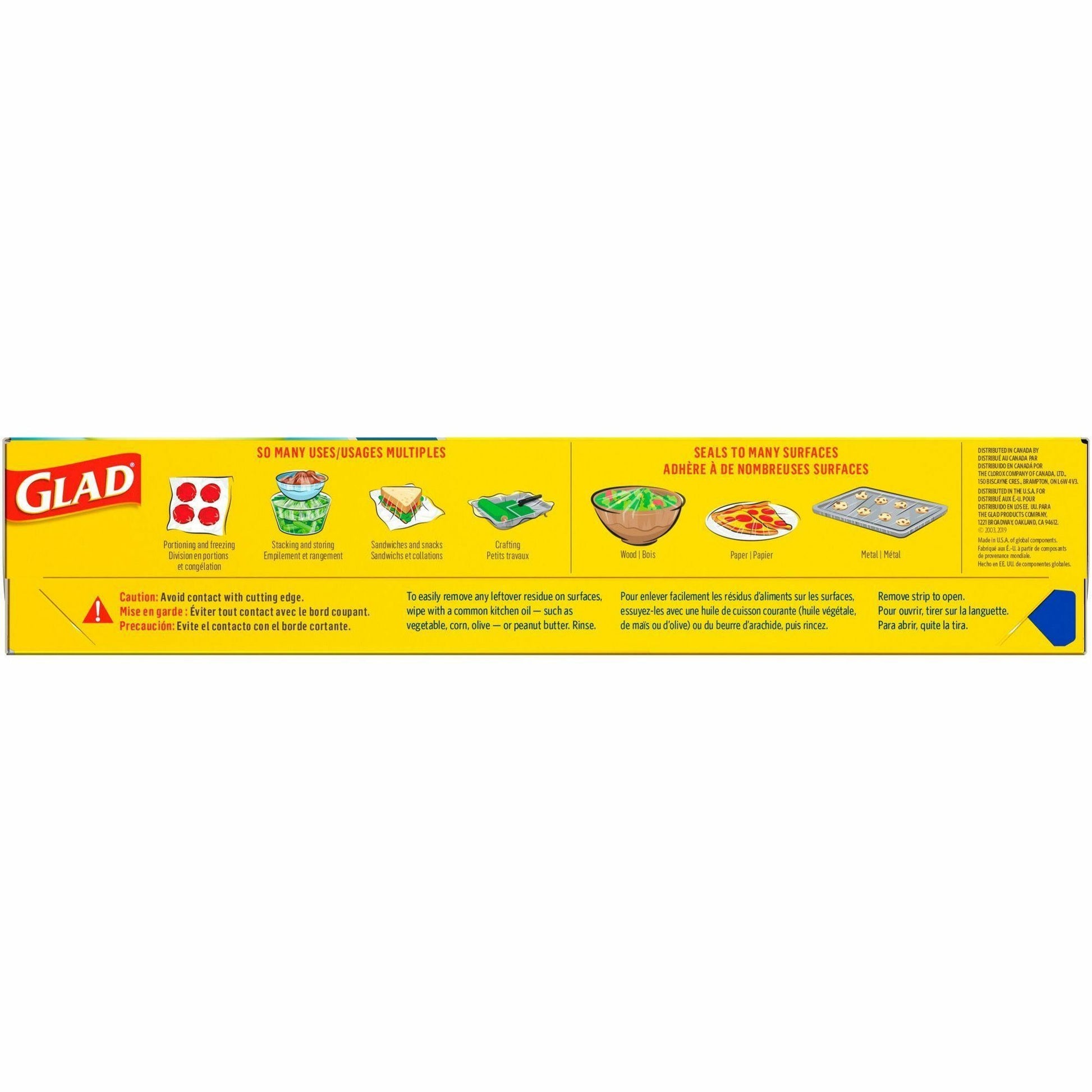 Glad Press'n Seal Food Plastic Wrap (70441)