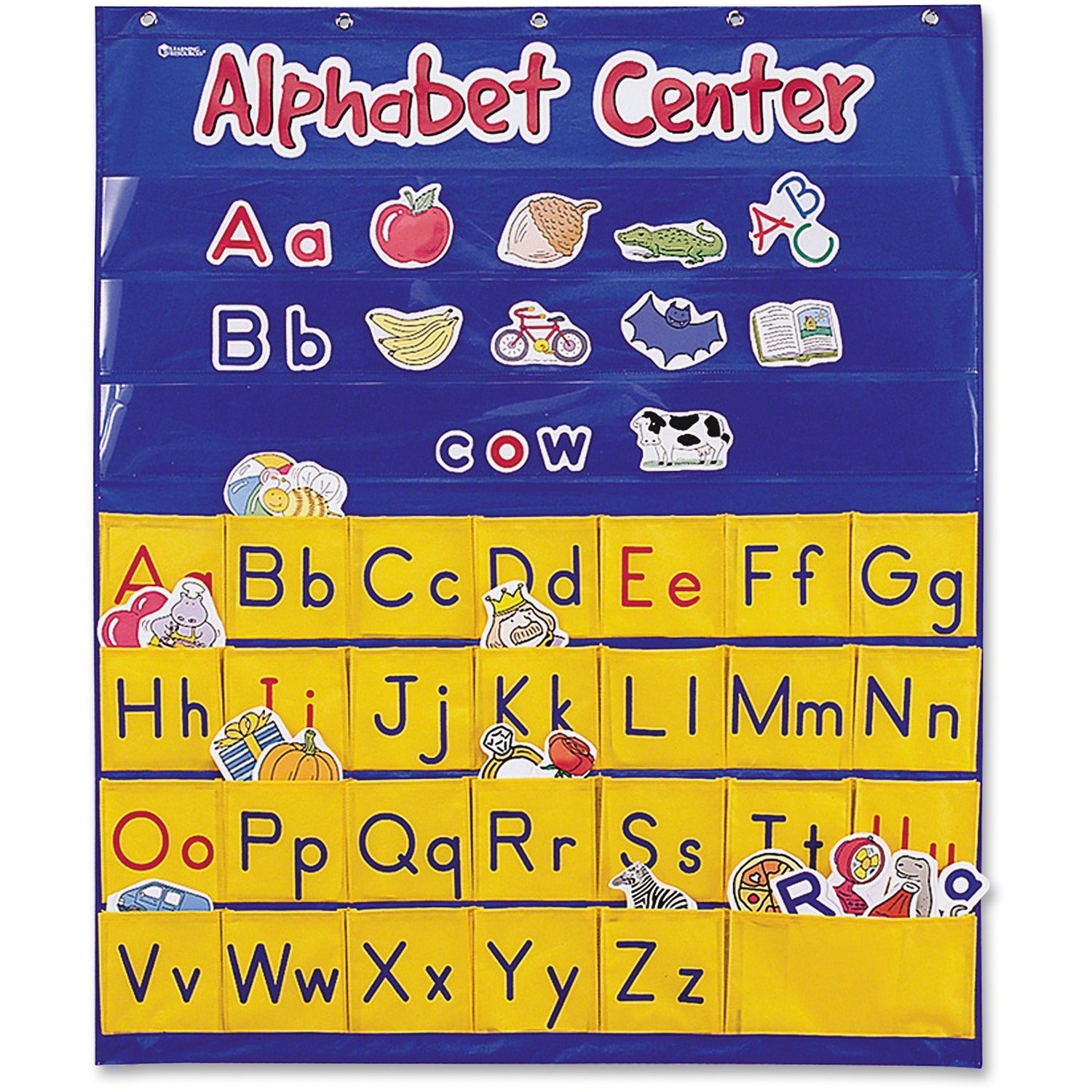 Learning Resources Alphabet Center Pocket Chart (LER2246)