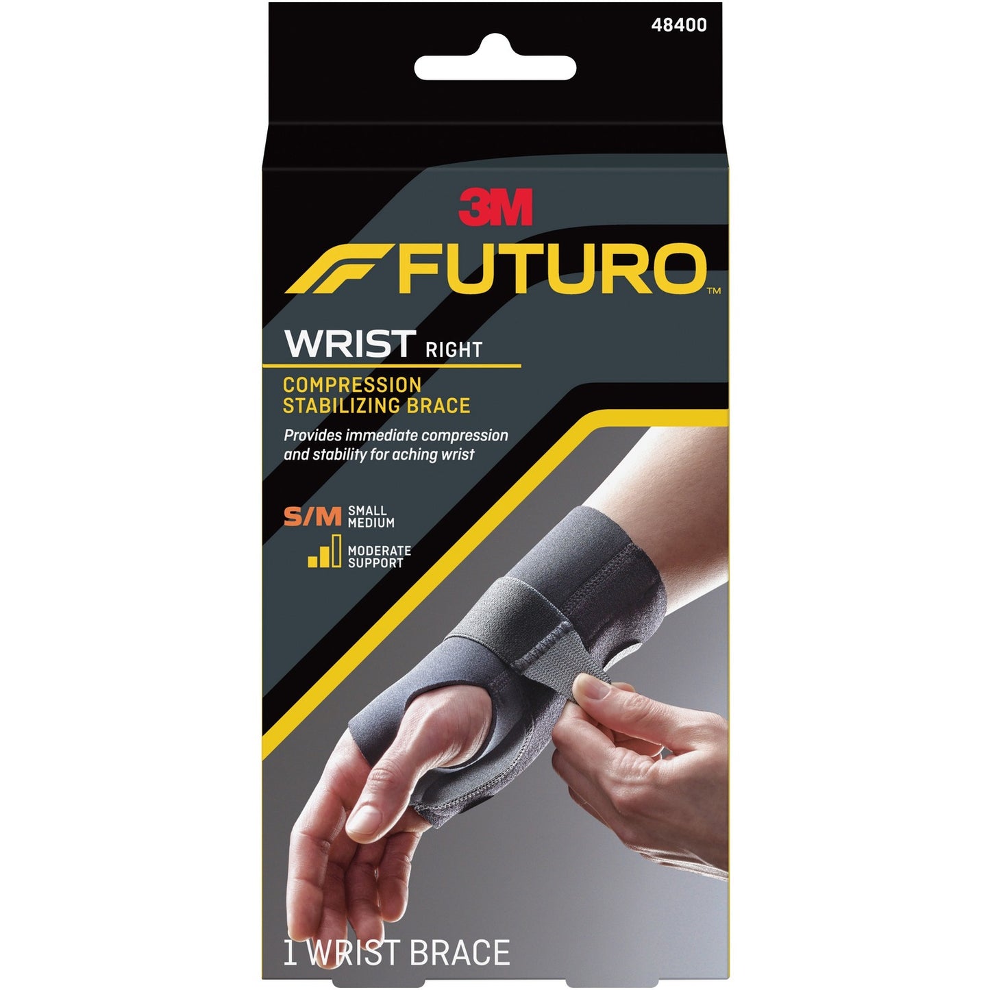FUTURO Right-Hand Small/Medium Wrist Support (48400EN)