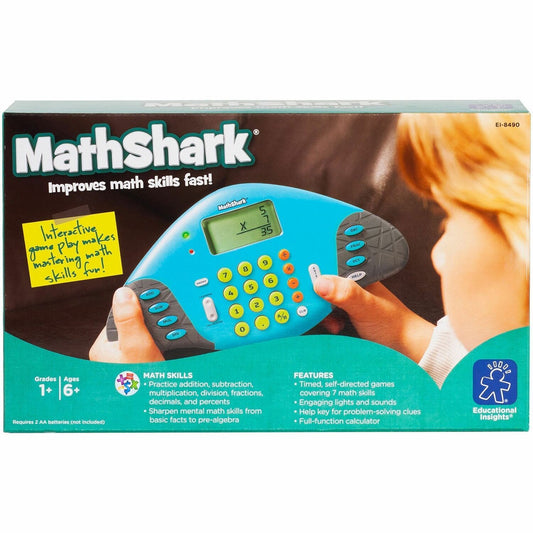 Learning Resources Handheld MathShark Game (8490)