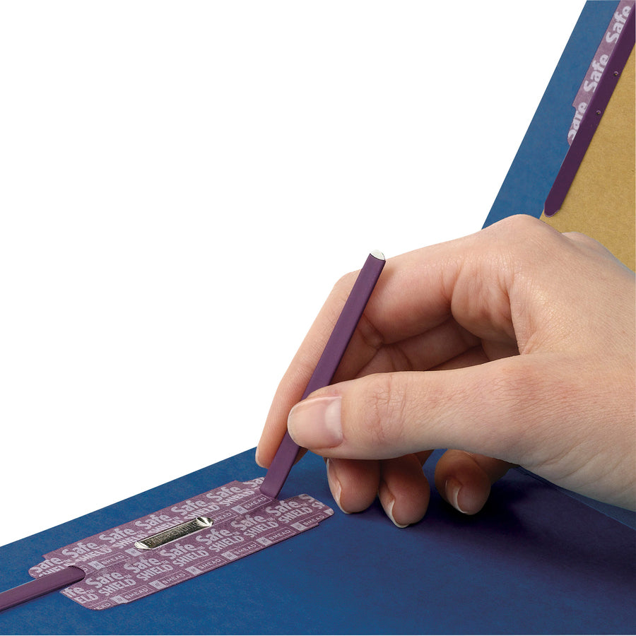Smead Premium Pressboard Classification Folders with SafeSHIELD&reg