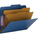 Smead Premium Pressboard Classification Folders with SafeSHIELD&reg