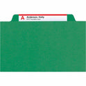 Smead Premium Pressboard Classification Folders with SafeSHIELD&reg