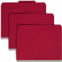 Smead Premium Pressboard Classification Folders with SafeSHIELD&reg