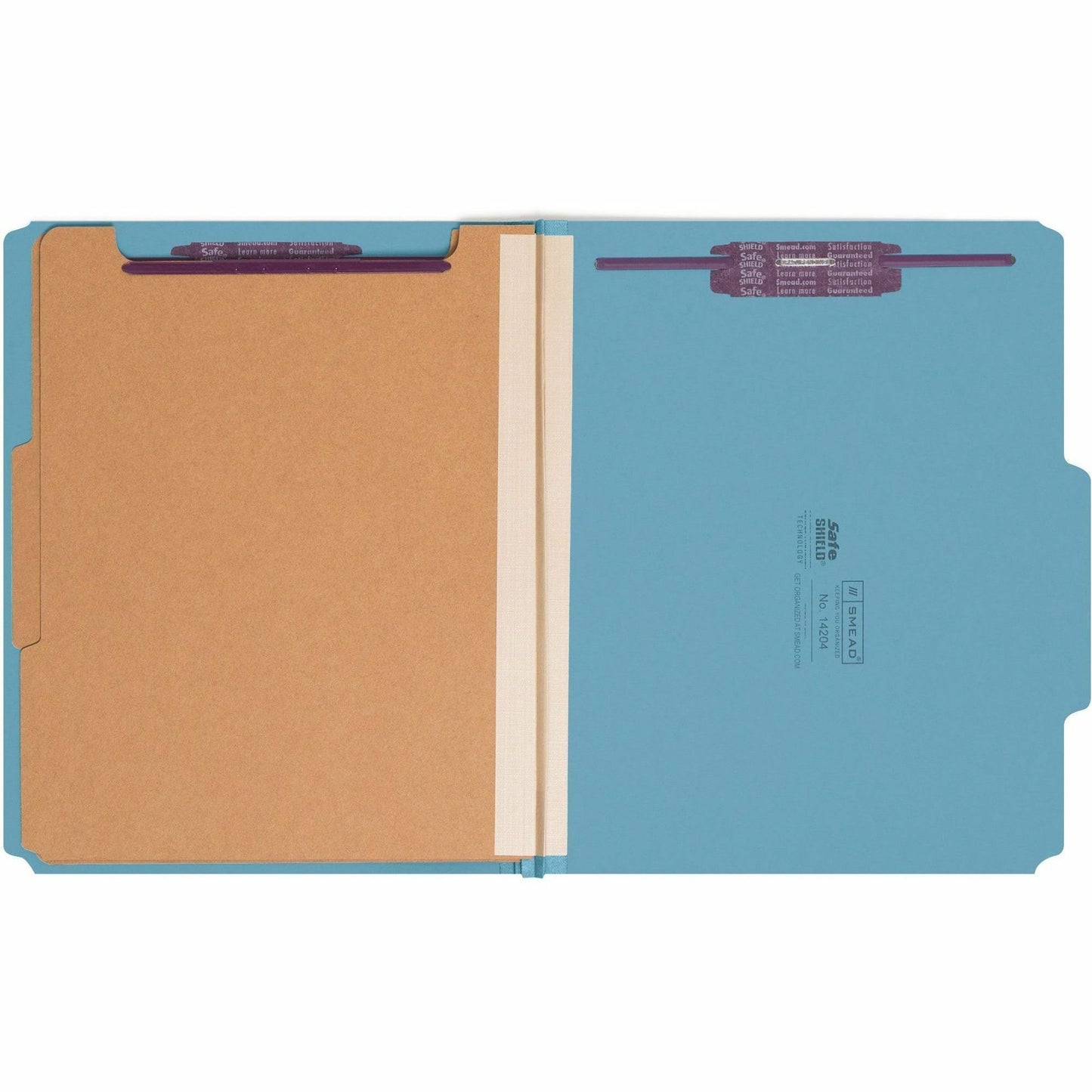 Smead Premium Pressboard Classification Folders with SafeSHIELD&reg