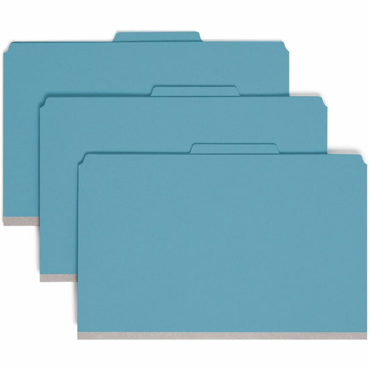 Smead Premium Pressboard Classification Folders with SafeSHIELD&reg