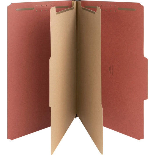 Nature Saver 2/5 Tab Cut Legal Recycled Classification Folder (01054)