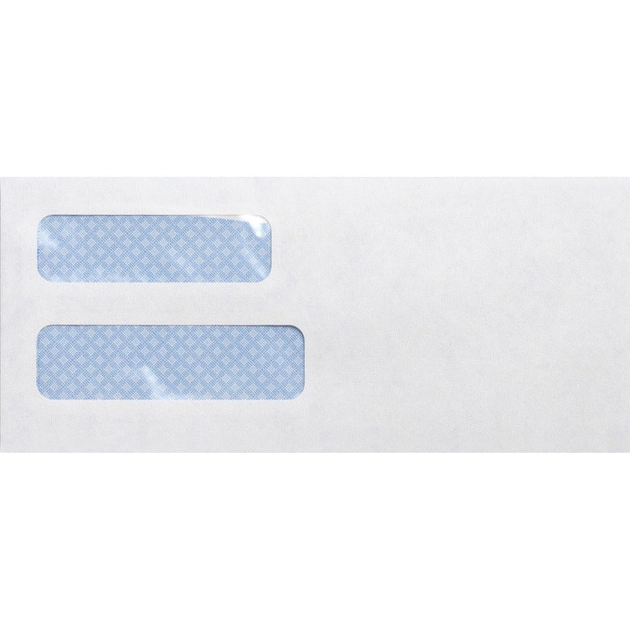 Business Source No. 10 Double-Window Invoice Envelopes (36694)