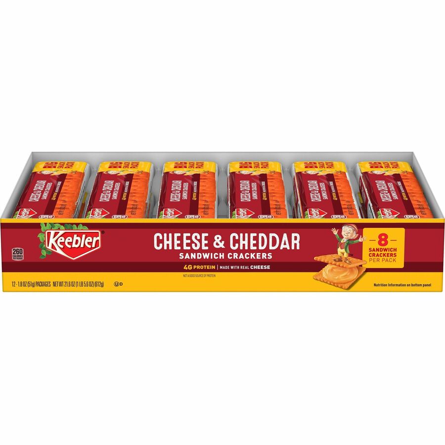 Keebler&reg Cheese Crackers with Cheddar Cheese (21147)