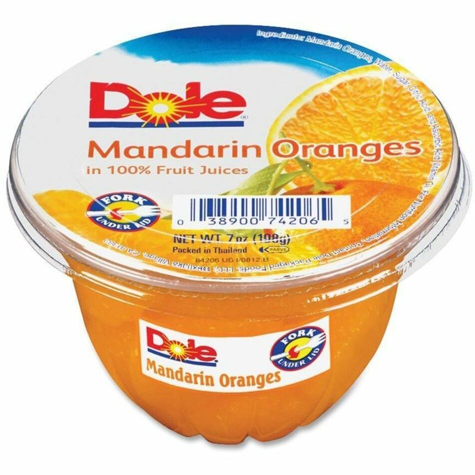 Dole Mandarin Oranges Fruit Cups (74206011)