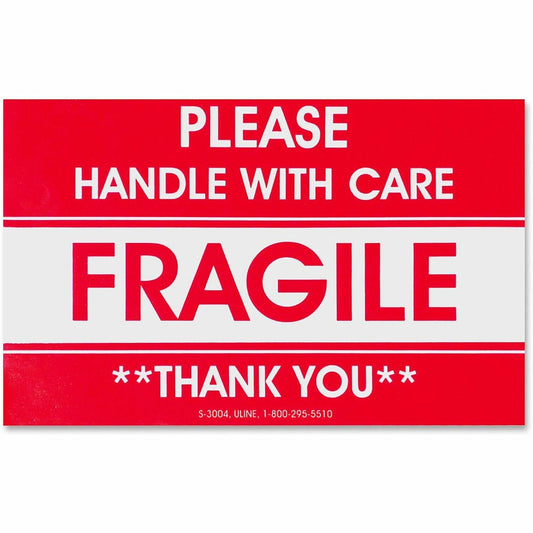 Tatco Fragile/Handle With Care Shipping Label (10951)