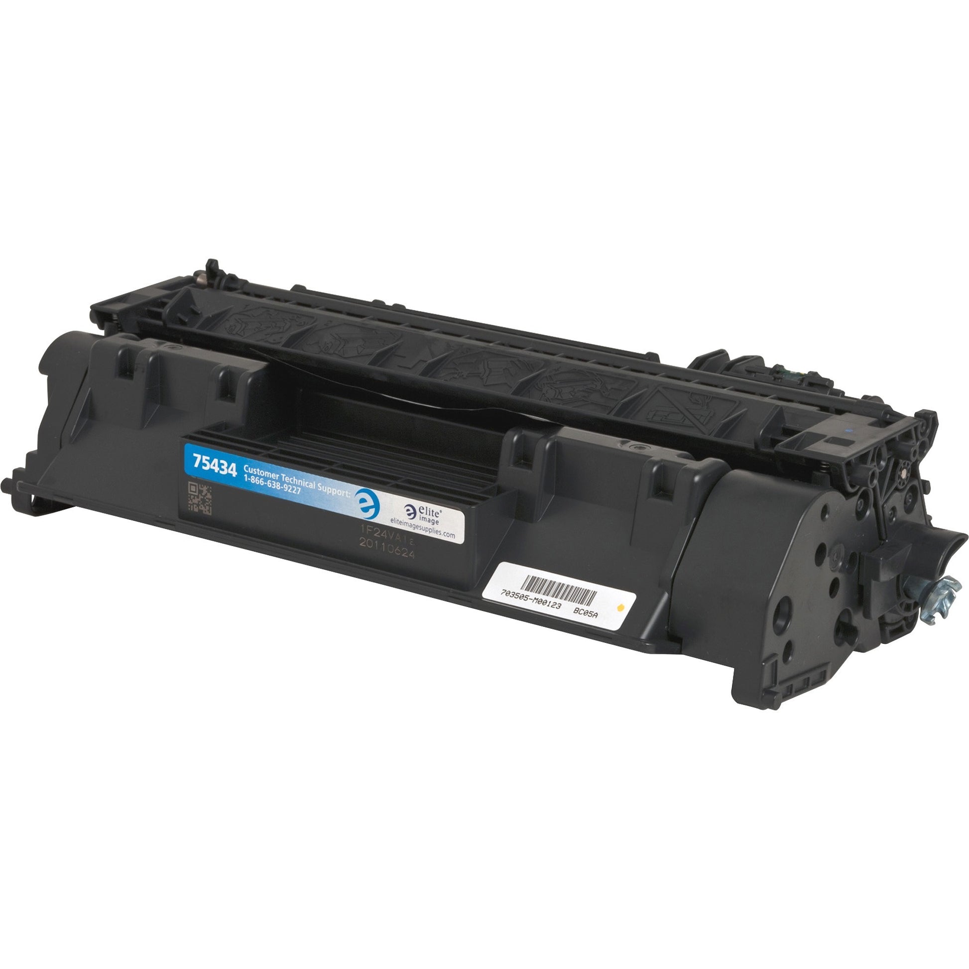 Elite Image Remanufactured Laser Toner Cartridge - Alternative for HP 05A (CE505A) - Black - 1 Each (75434)