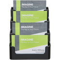 Deflecto 4 Tier Business Card Holder (90404)