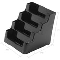 Deflecto 4 Tier Business Card Holder (90404)