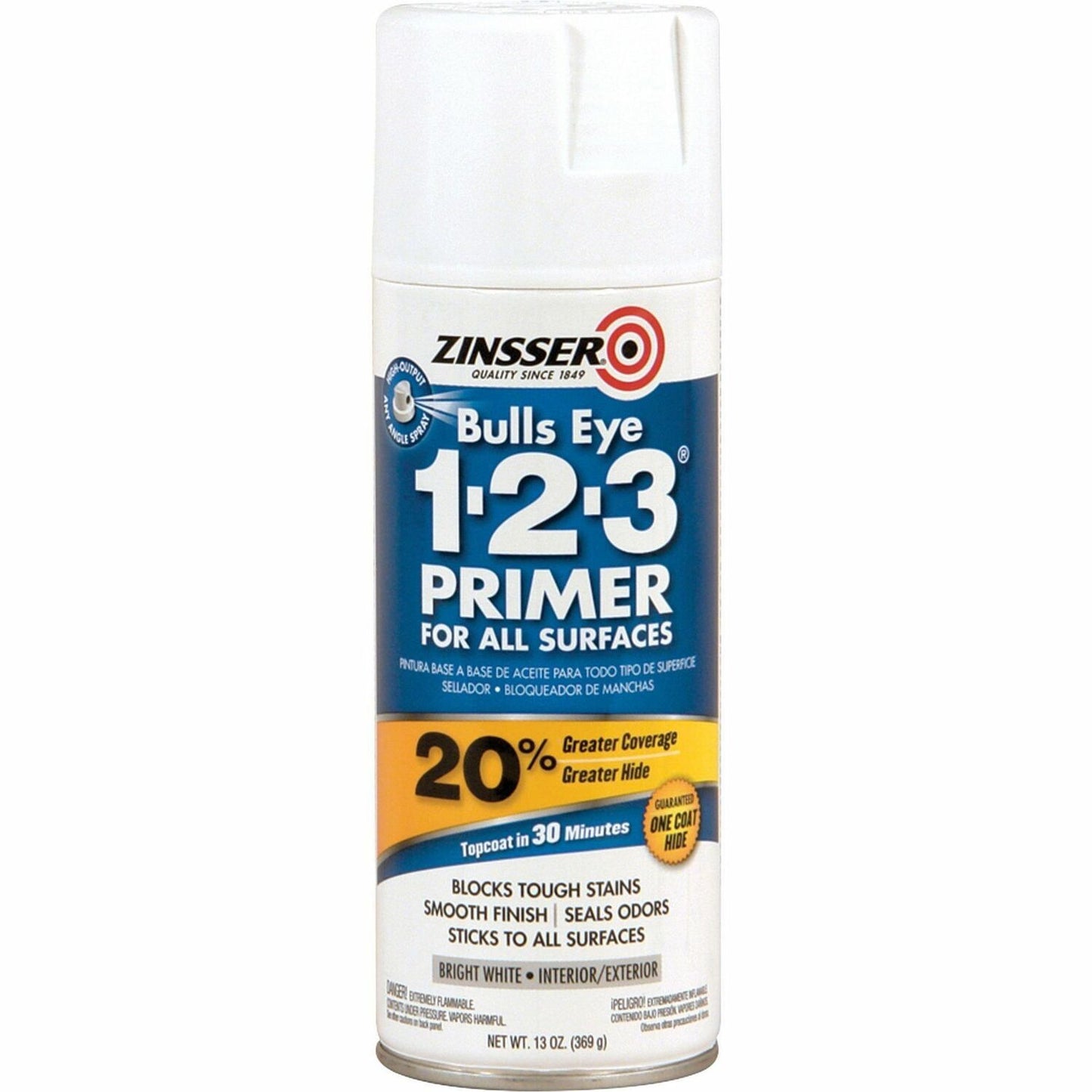 Rust-Oleum Bulls Eye 1-2-3 Water-Based Primer (2008)