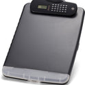 Officemate Slim Clipboard Storage Box with Calculator (83306)