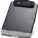 Officemate Slim Clipboard Storage Box with Calculator (83306)