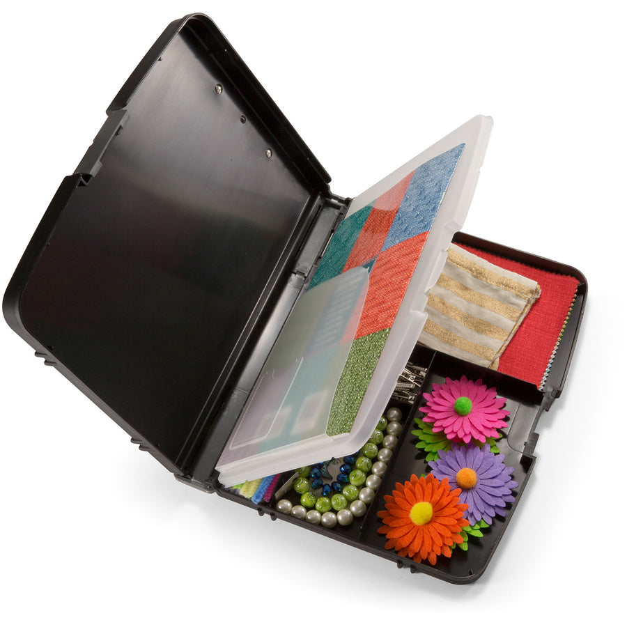 Officemate Triple File Clipboard Storage Box, Recycled (83610)