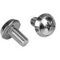 StarTech 100 Pkg M6 Mounting Screws And Cage Nuts (CABSCREWM62)