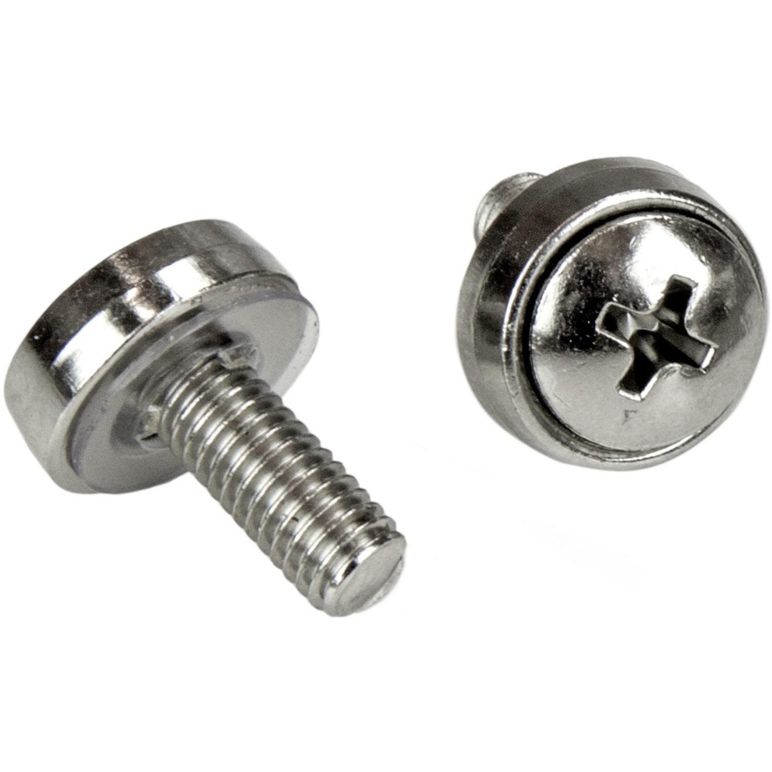 StarTech 100 Pkg M5 Mounting Screws And Cage Nuts (CABSCREWM52)