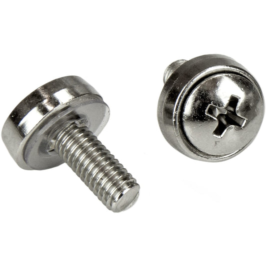 StarTech 100 Pkg M5 Mounting Screws And Cage Nuts (CABSCREWM52)