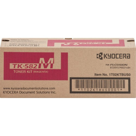 Kyocera TK-582M Magenta Toner Cartridge