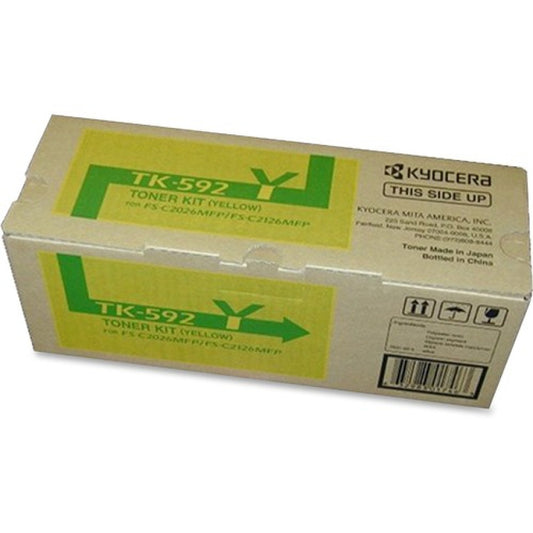 Kyocera TK592Y Yellow Toner Cartridge