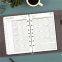 At-A-Glance Daily Monthly Planner Two Page Per Day Refill, Loose-Leaf, Desk Size (481225A)