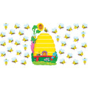 Trend Busy Bees Job Chart Bulletin Board Set (T8077)