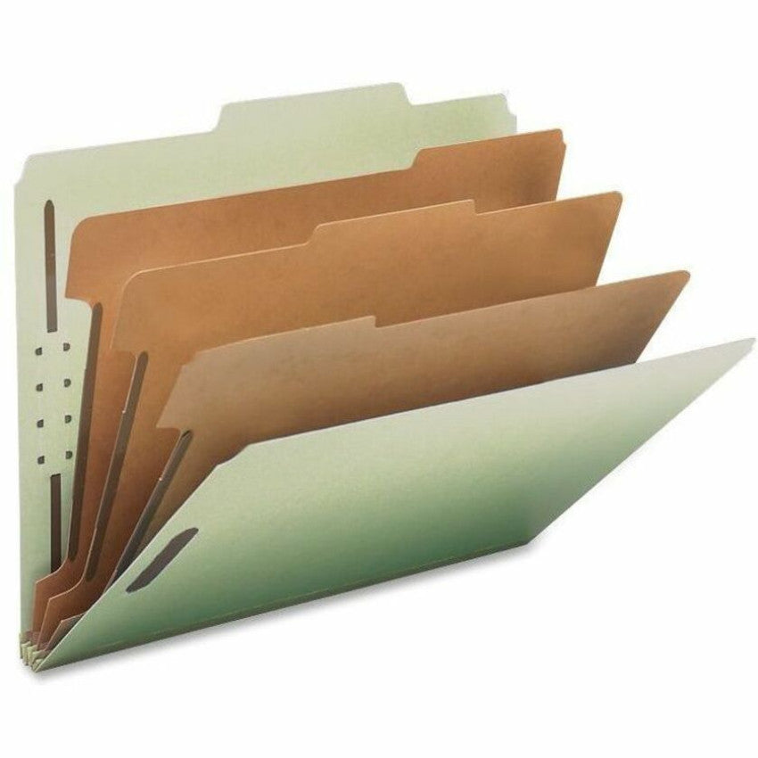 Nature Saver 2/5 Tab Cut Letter Recycled Classification Folder (01058)